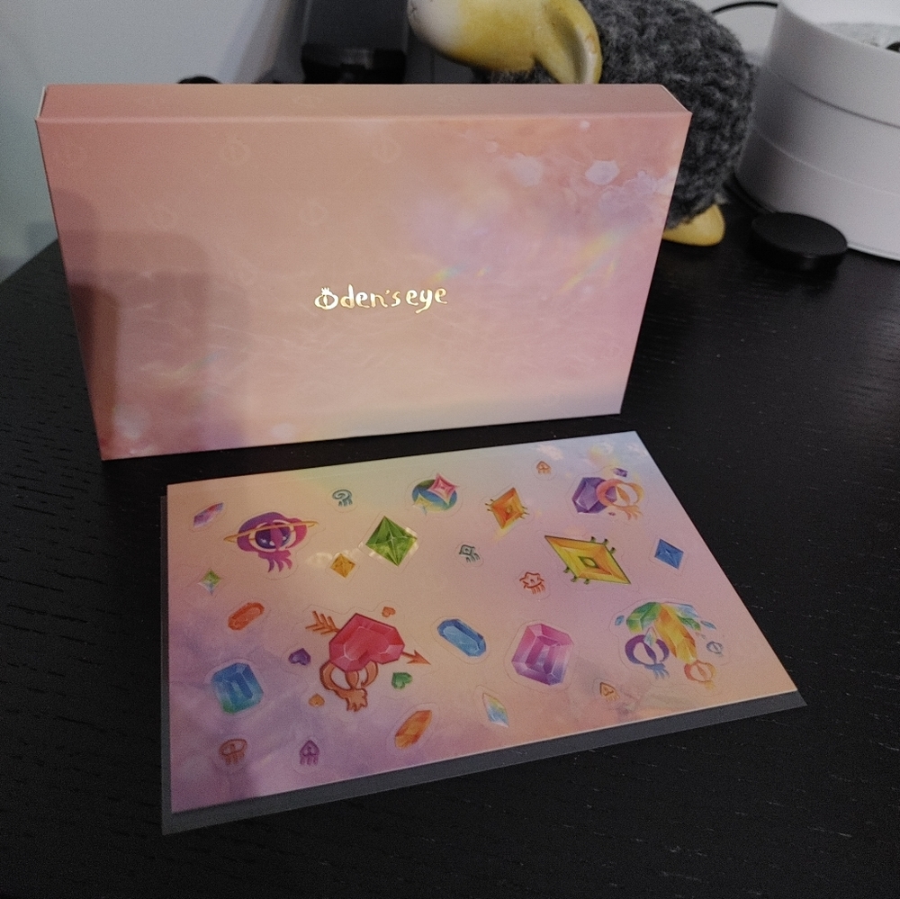Oden's eye empty palette for the new single shadow collection